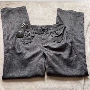 Gray Flarewalls Pants
